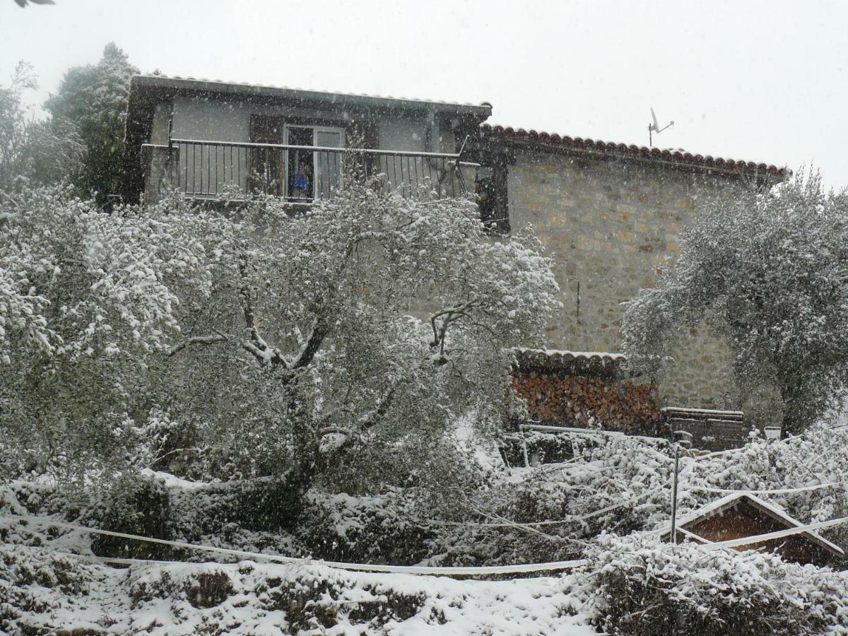 Lucéram La Ferme Des Cailletiers Chez Marco 빌라 외부 사진